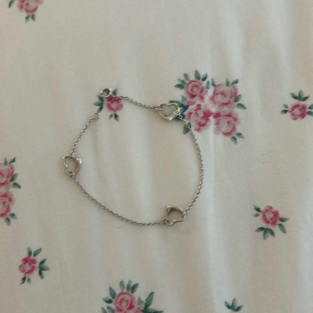 tiffany heart bracelet given to me by grandma vintage